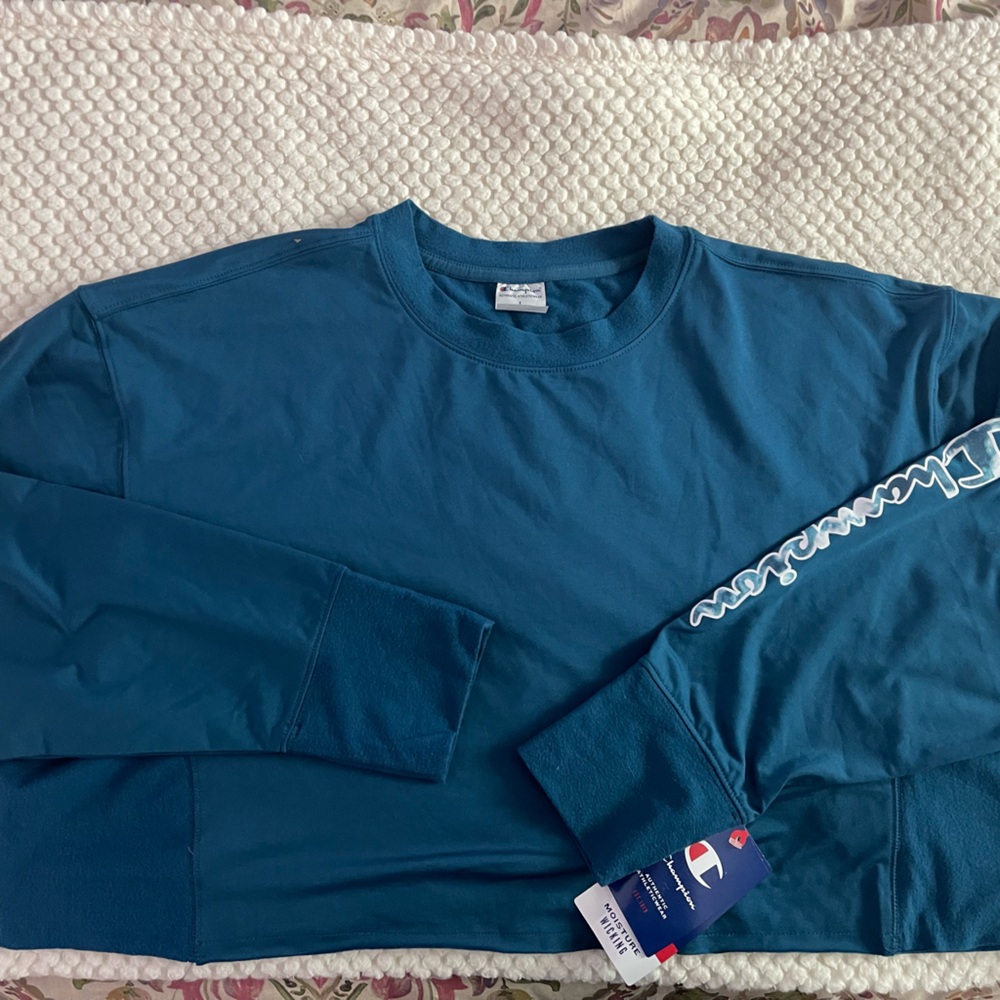 Champion Soft Touch long sleeve crop top